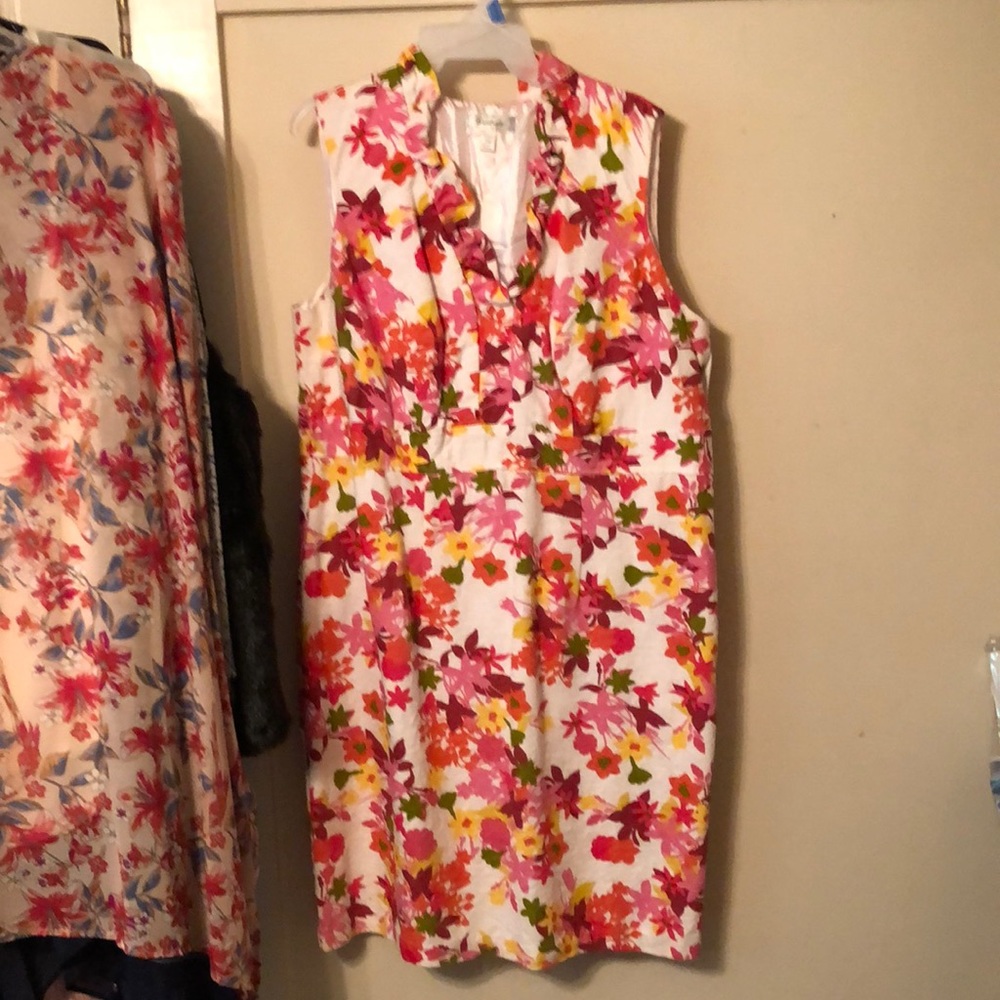 Floral Print Sheath Dress